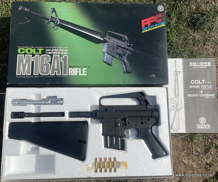 トイガン Marushin Colt M16A1 Plug Fire Rifle M16A1 Kit