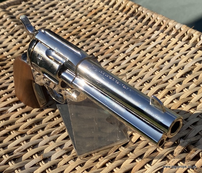 COLT SINGLE ACTION ARMY 45 ハドソン En ucuz Colt Single Action Army 45 Nickel 5,5